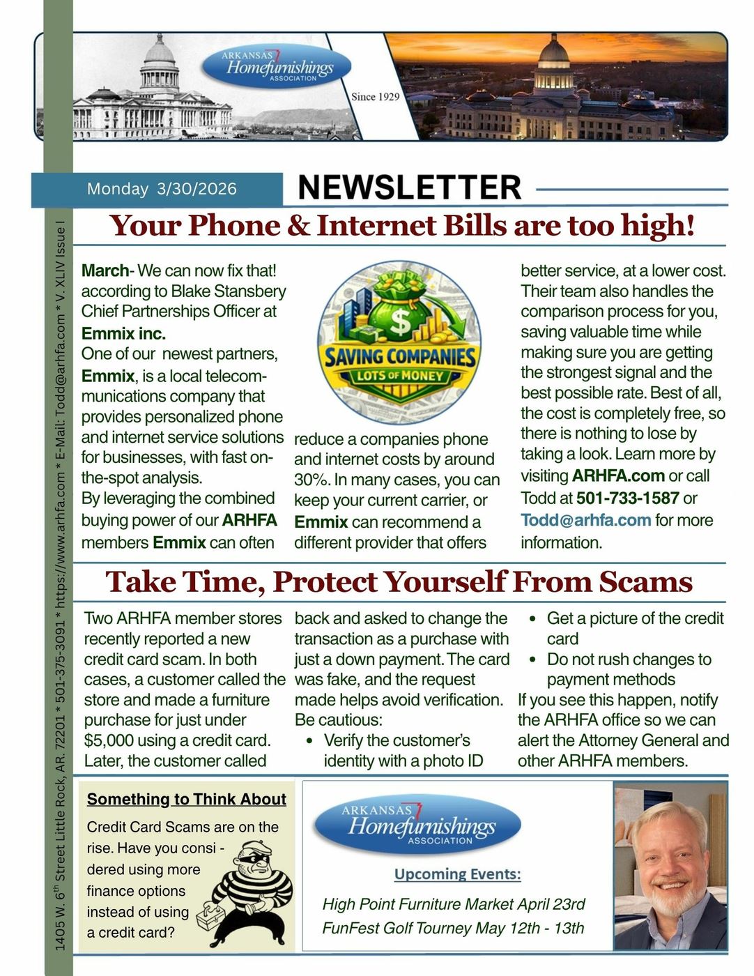 March 2026 Newsletter