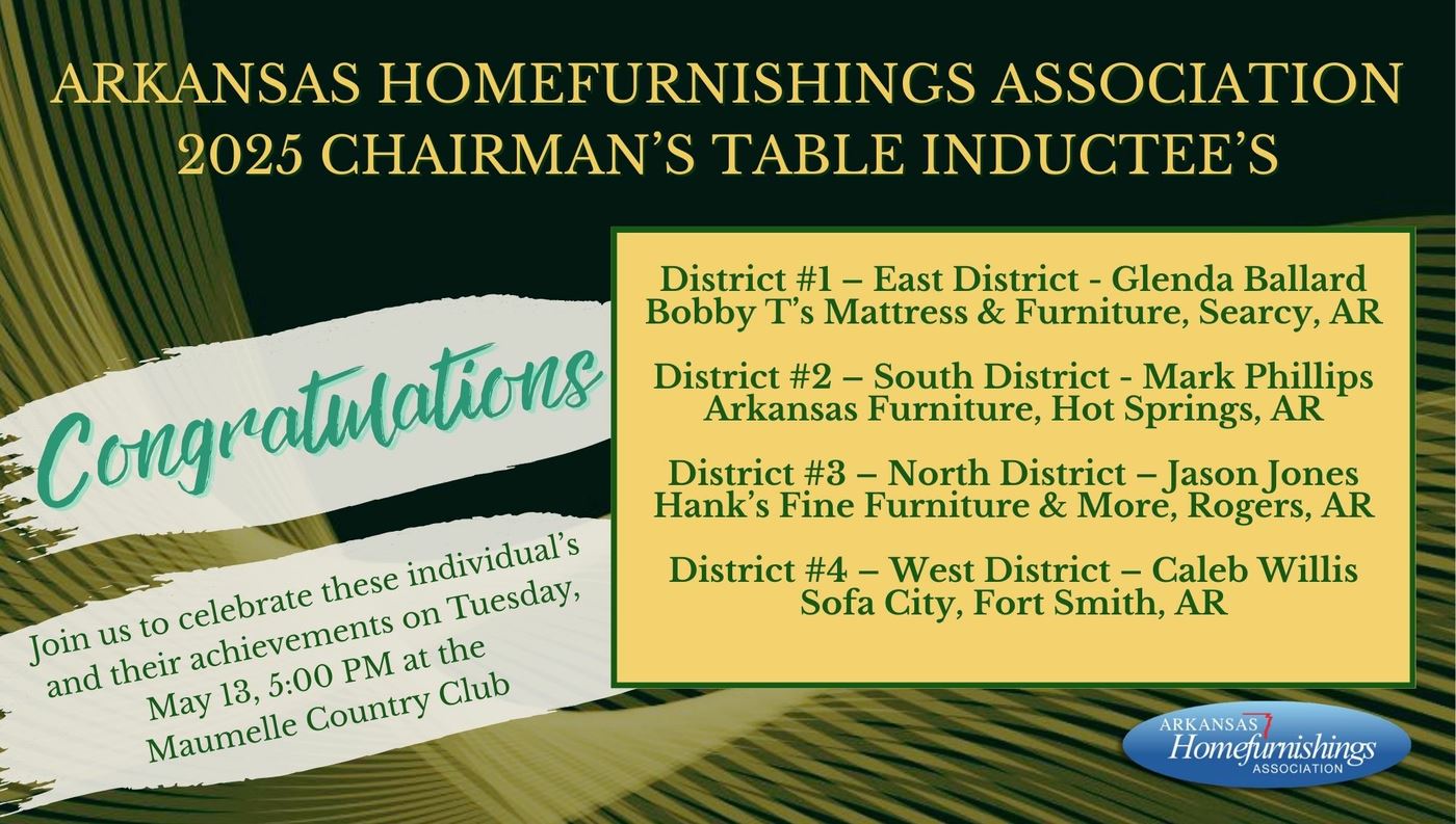 ARHFA Chairmans Table
