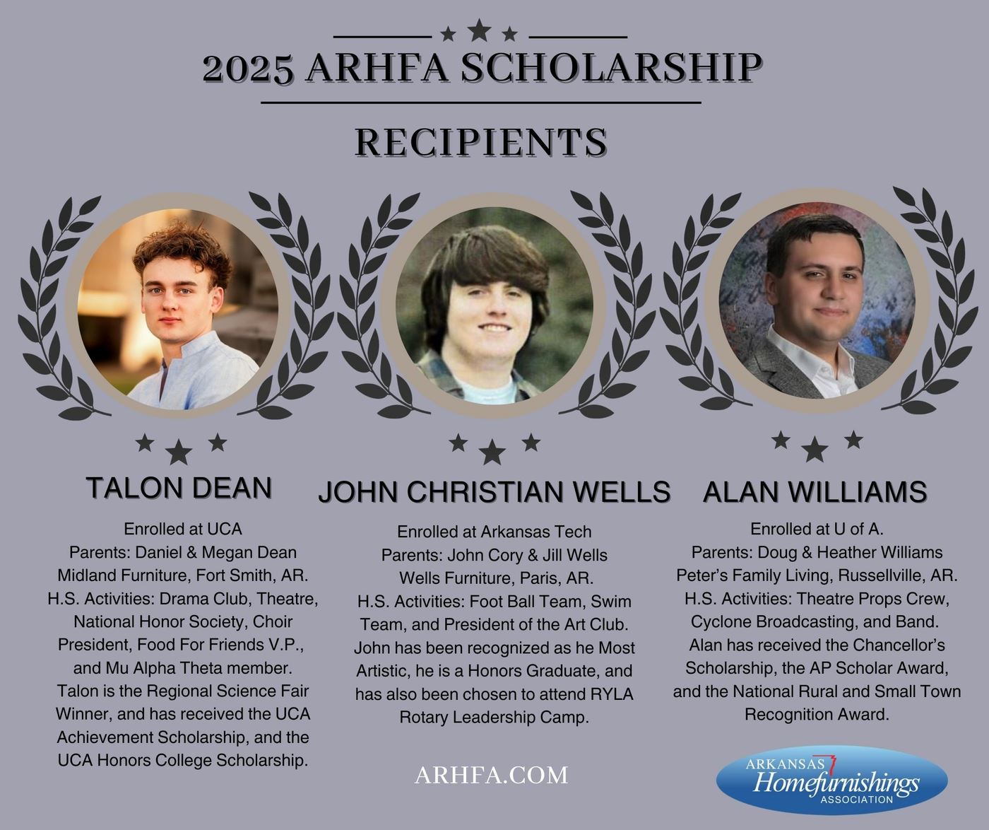 2025 Scholarship Winners