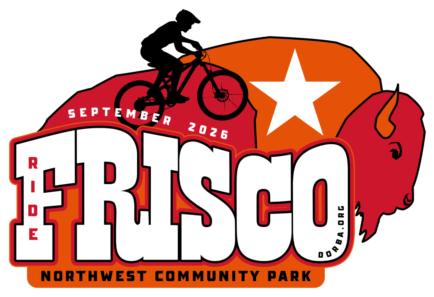 Ride Frisco — September 2026 — Northwest Community Park commemorative sticker