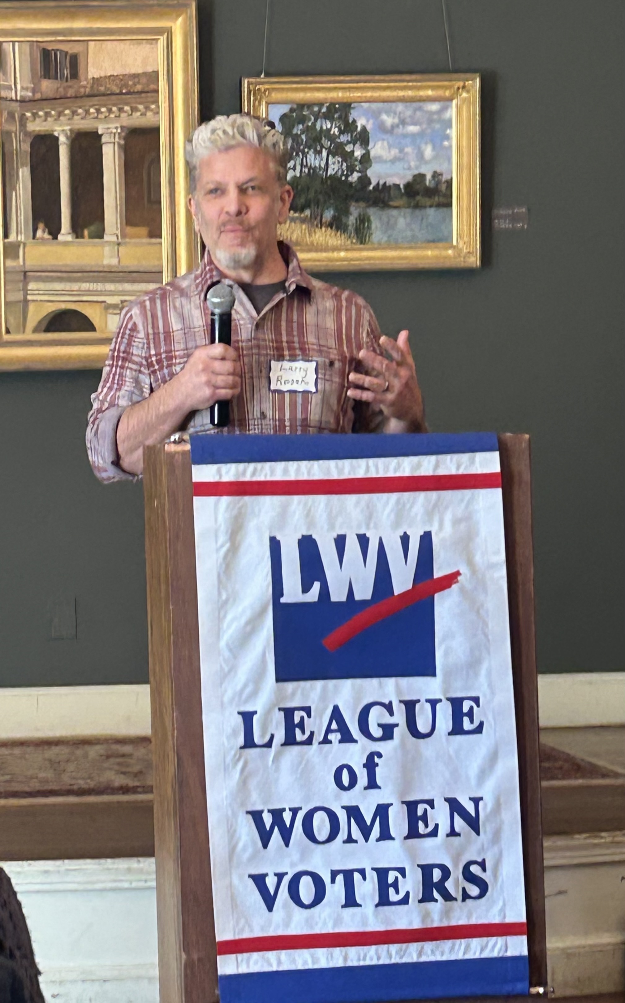 Larry Rosen at Luncheon