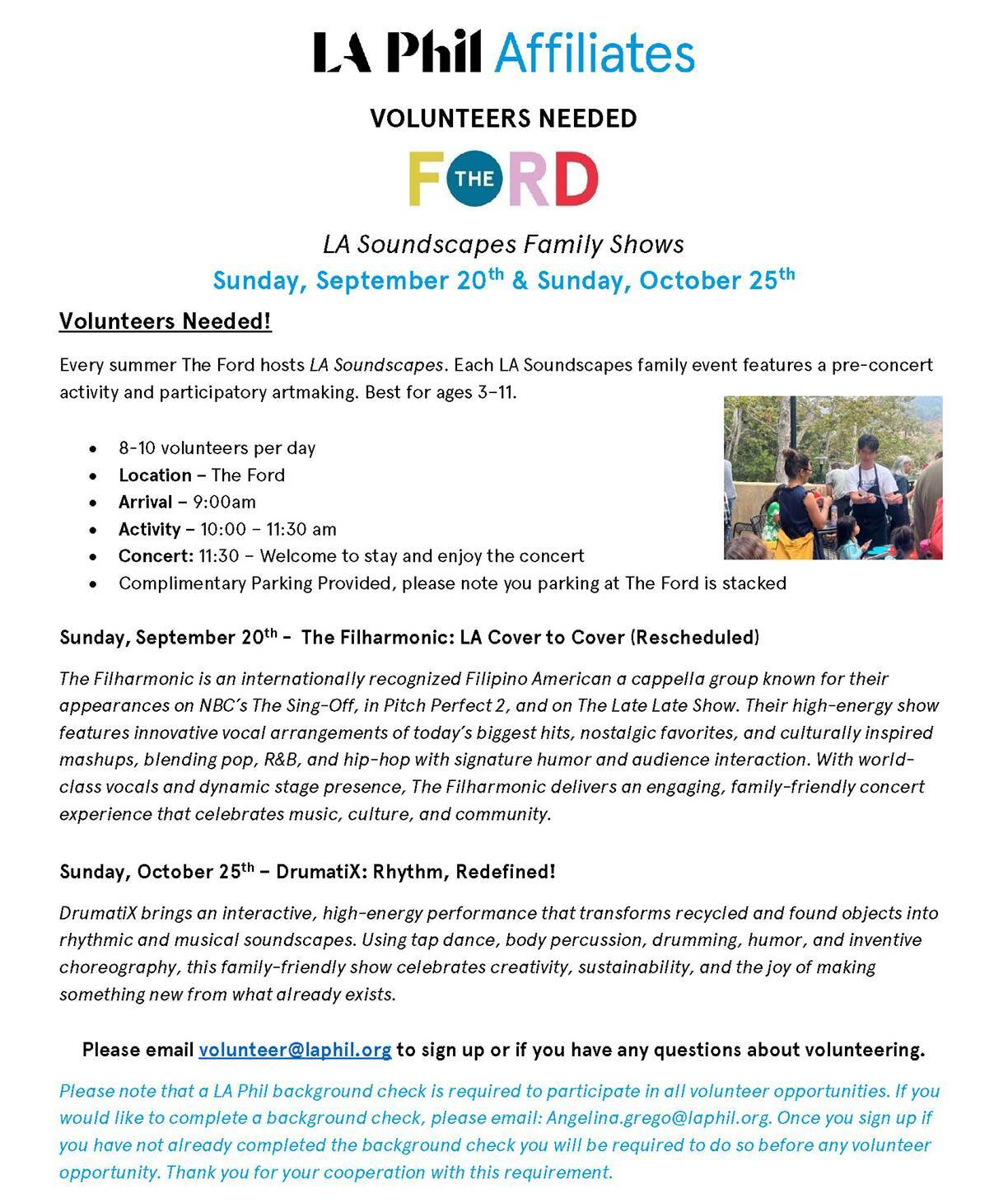Soundscapes at Ford October 25 2026