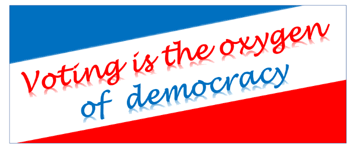 Voting is like Oxygen