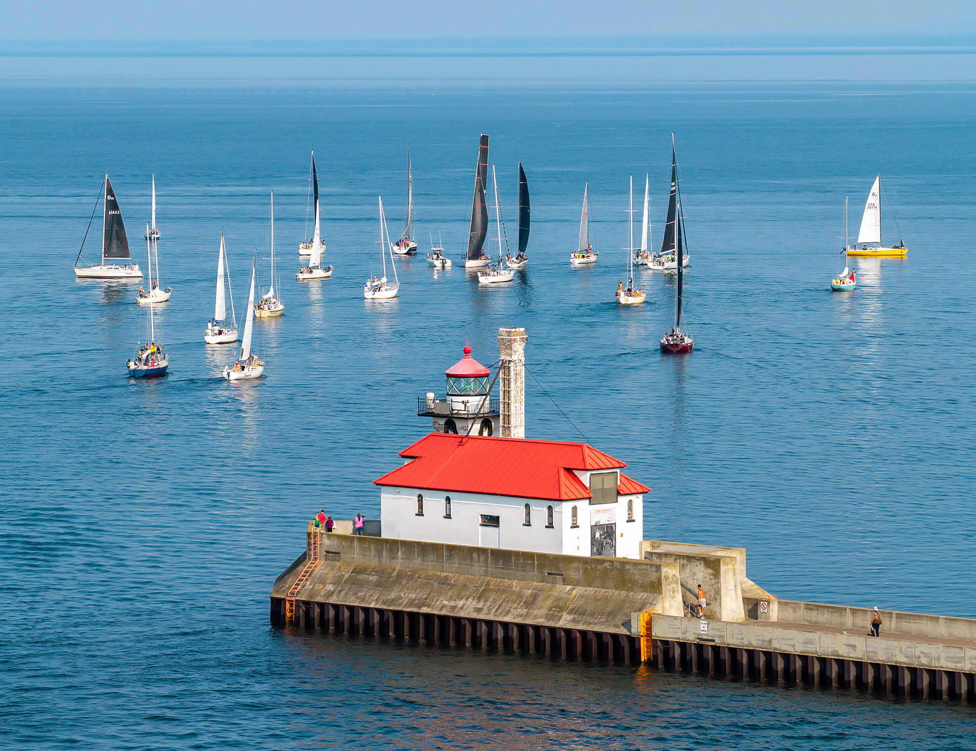 South Pier Lighthouse Duluth MN