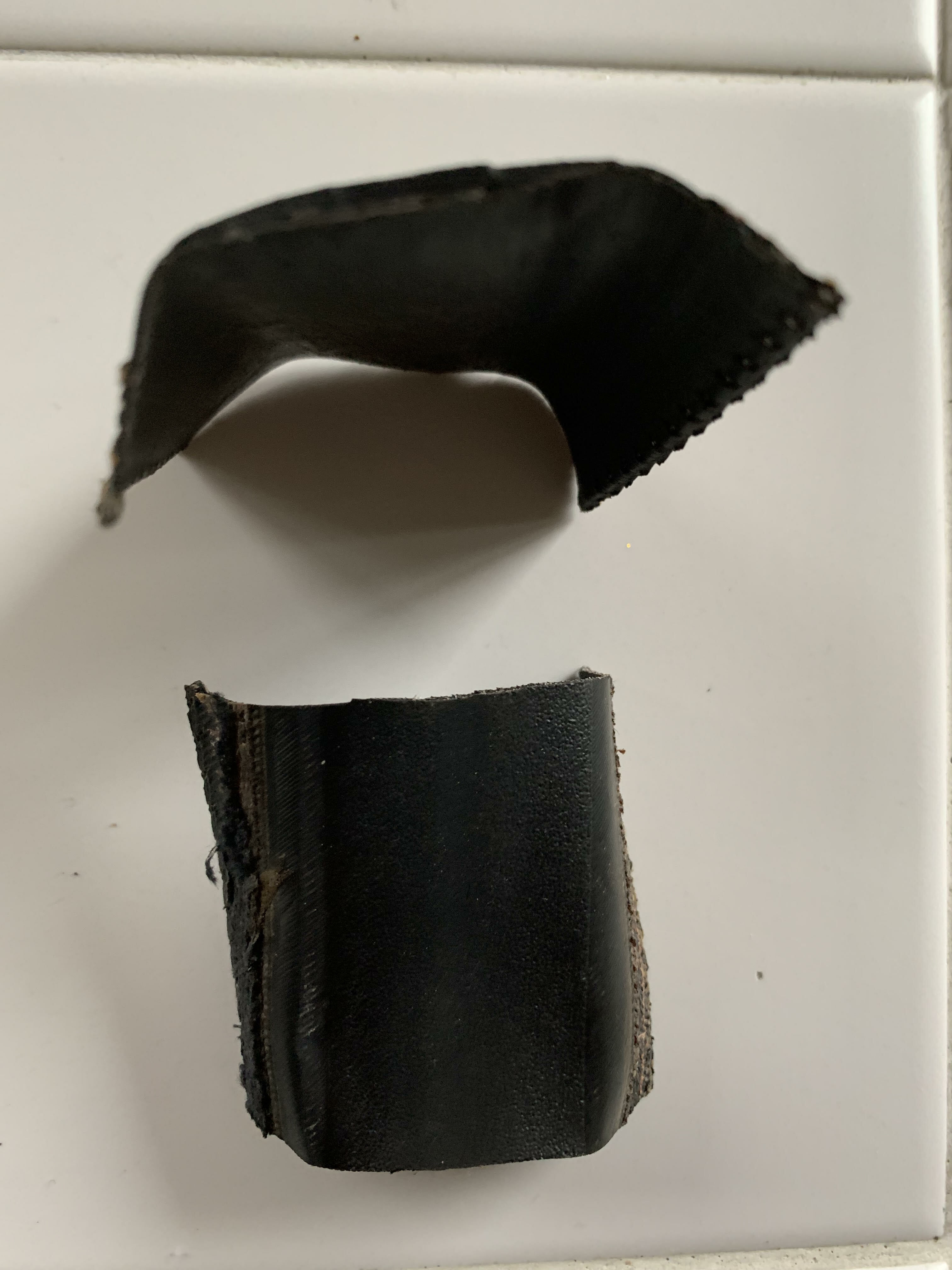 bike tire chunks