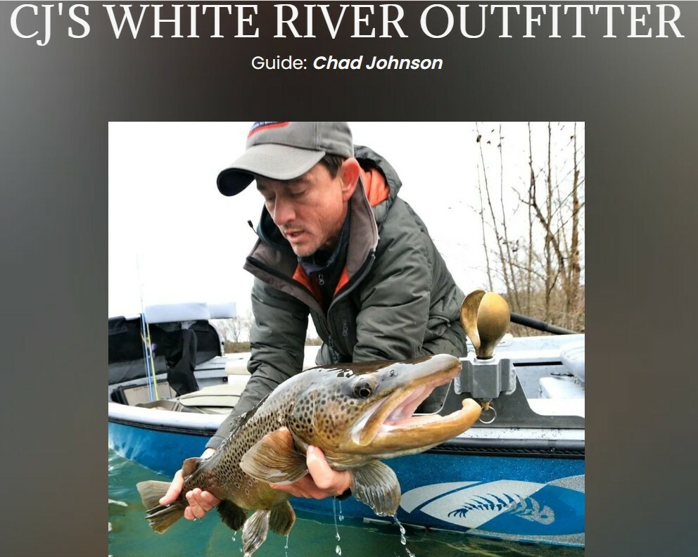CJ's White River Outfitters logo