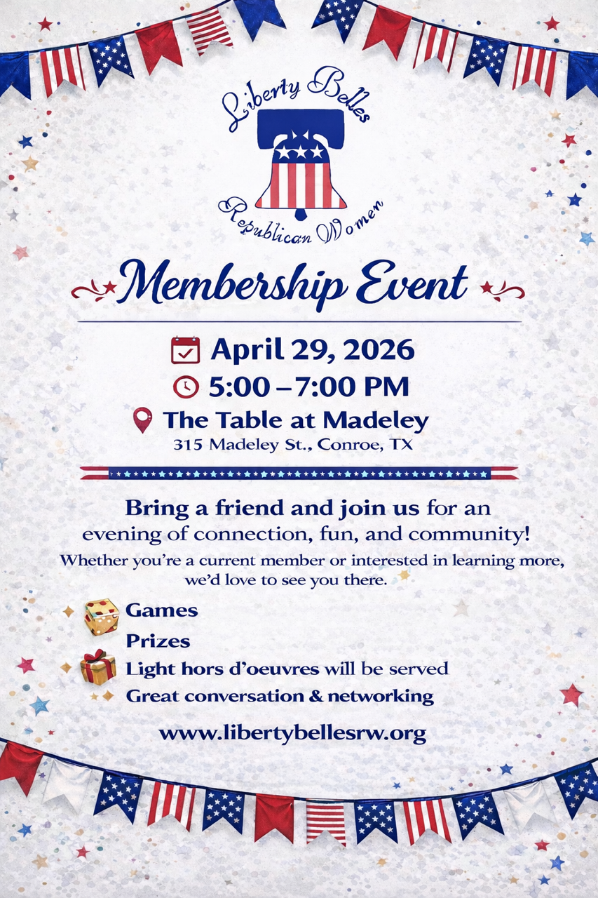 APRIL 2026 MEMBERSHIP EVENT