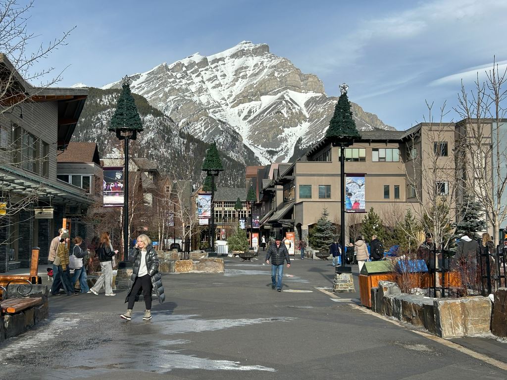 Banff street view