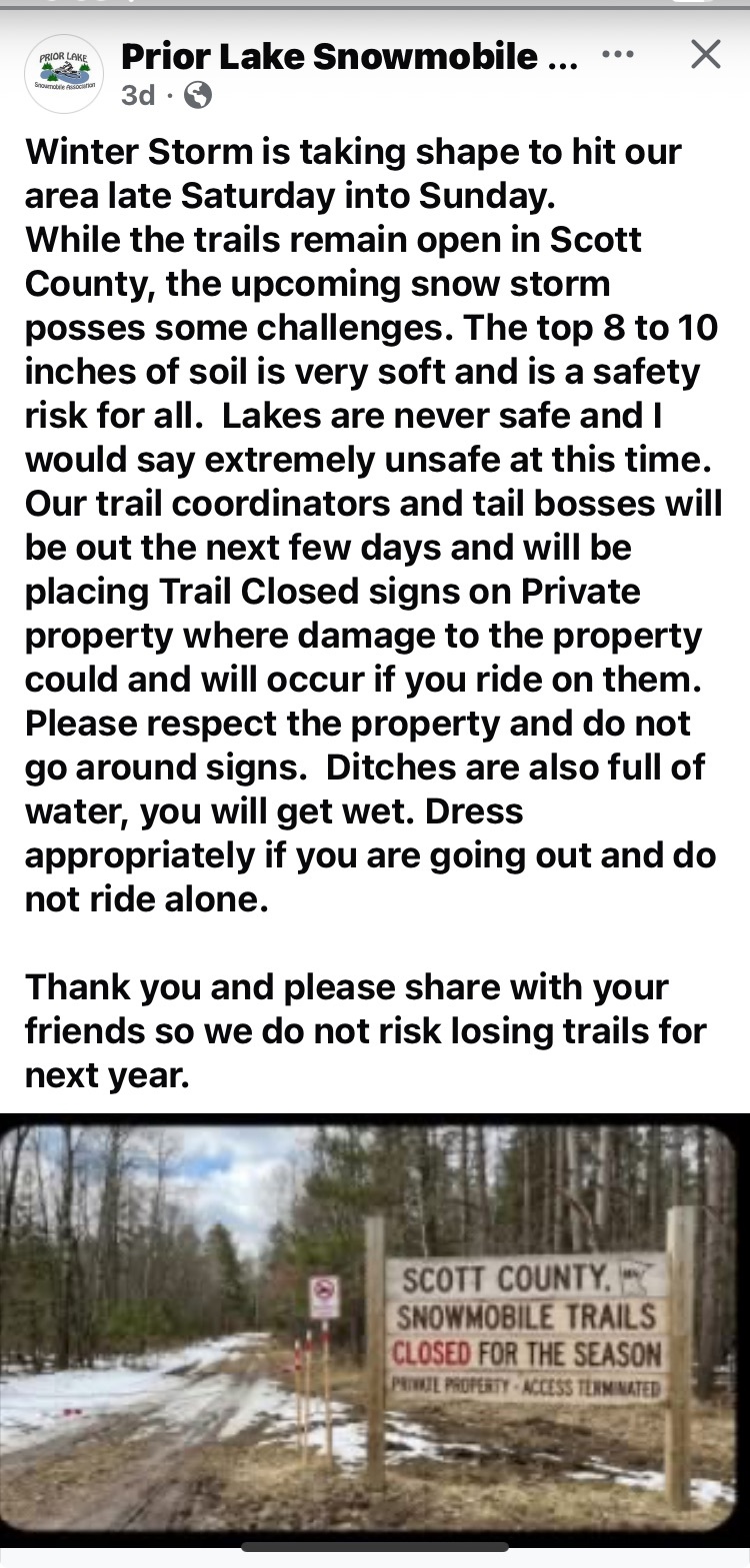 Scott County Message