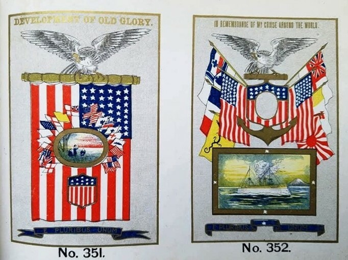 Japanese-made souvenir flag 2