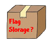Flag Storage Box