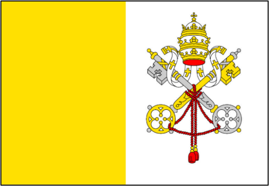 Papal Flag (incorrect)