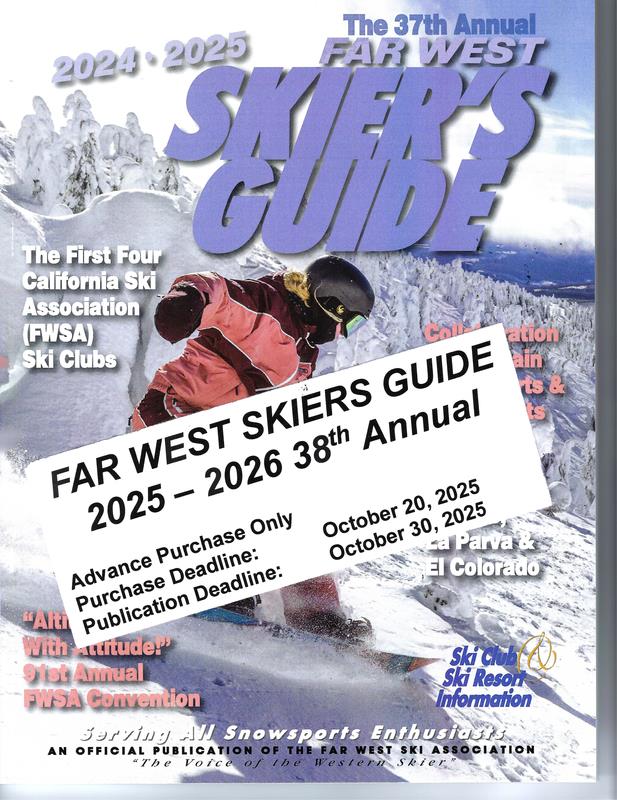 2025 - 2026 Far West Skiers Guide - 3 copies