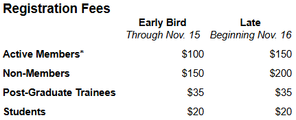 2026 Virtual Conference Registration Fees