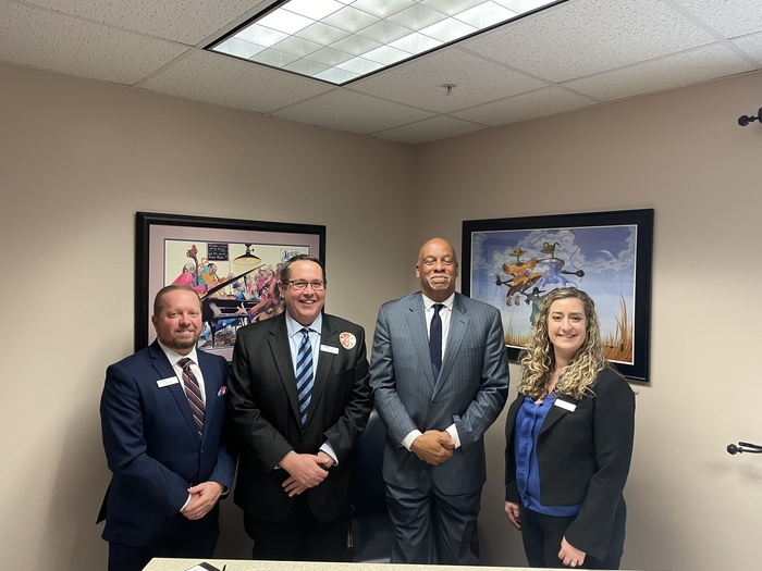 Members meeting legislator