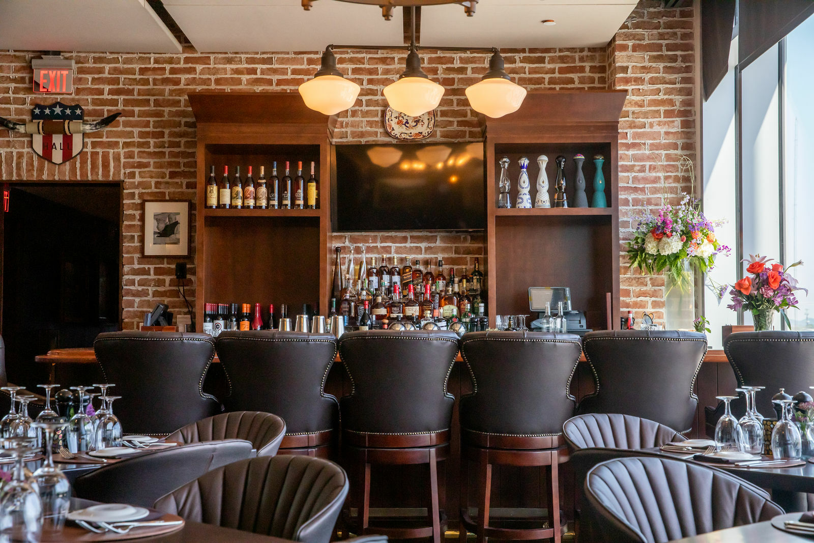 Halls Chophouse interior