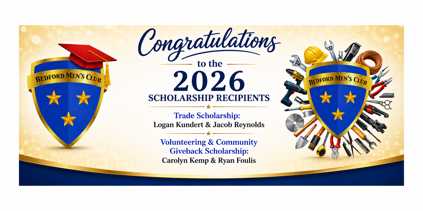 scholarship winners 2026
