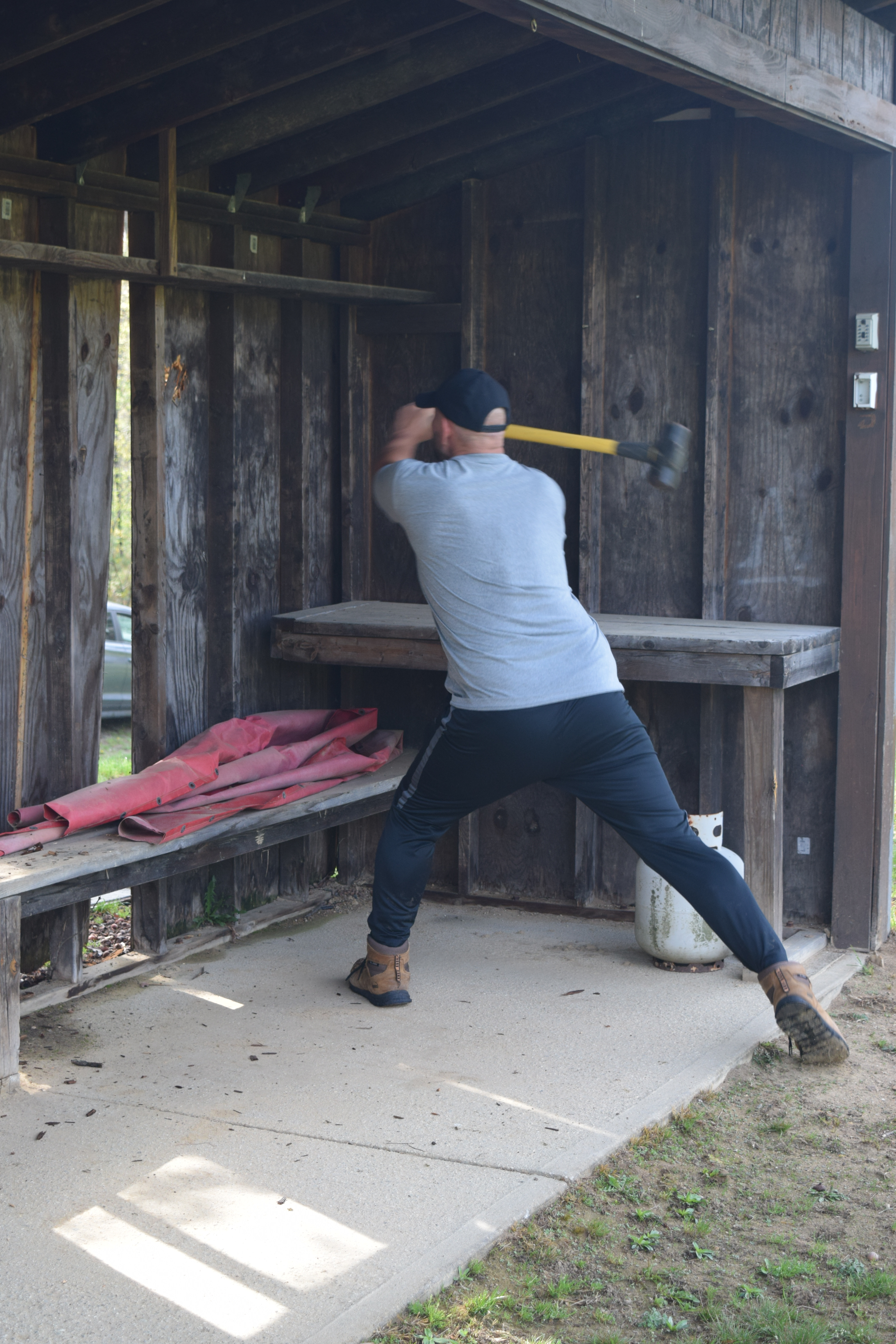 Hawkins Field Dugout Repair 3