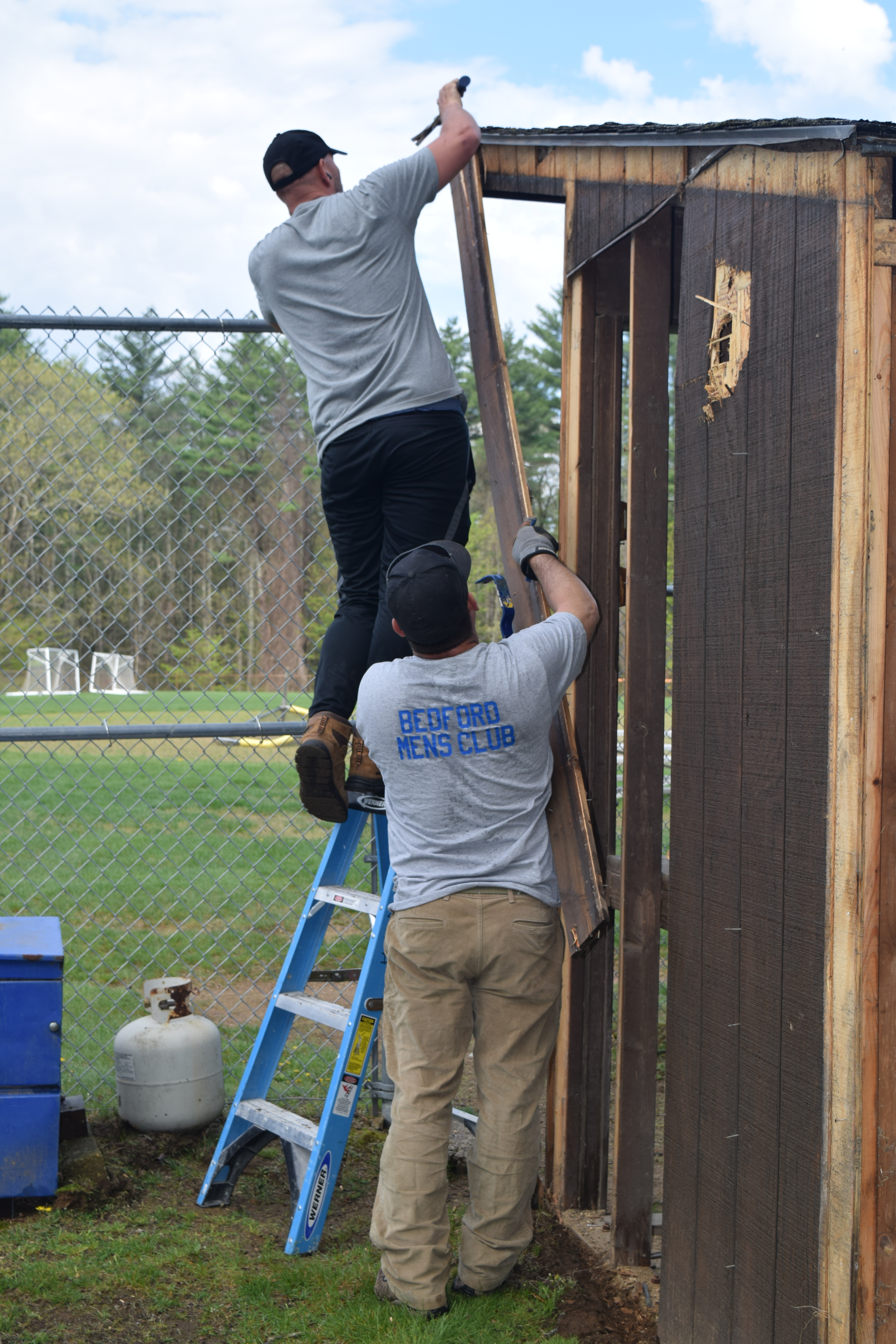 Hawkins Field Dugout Repair 5