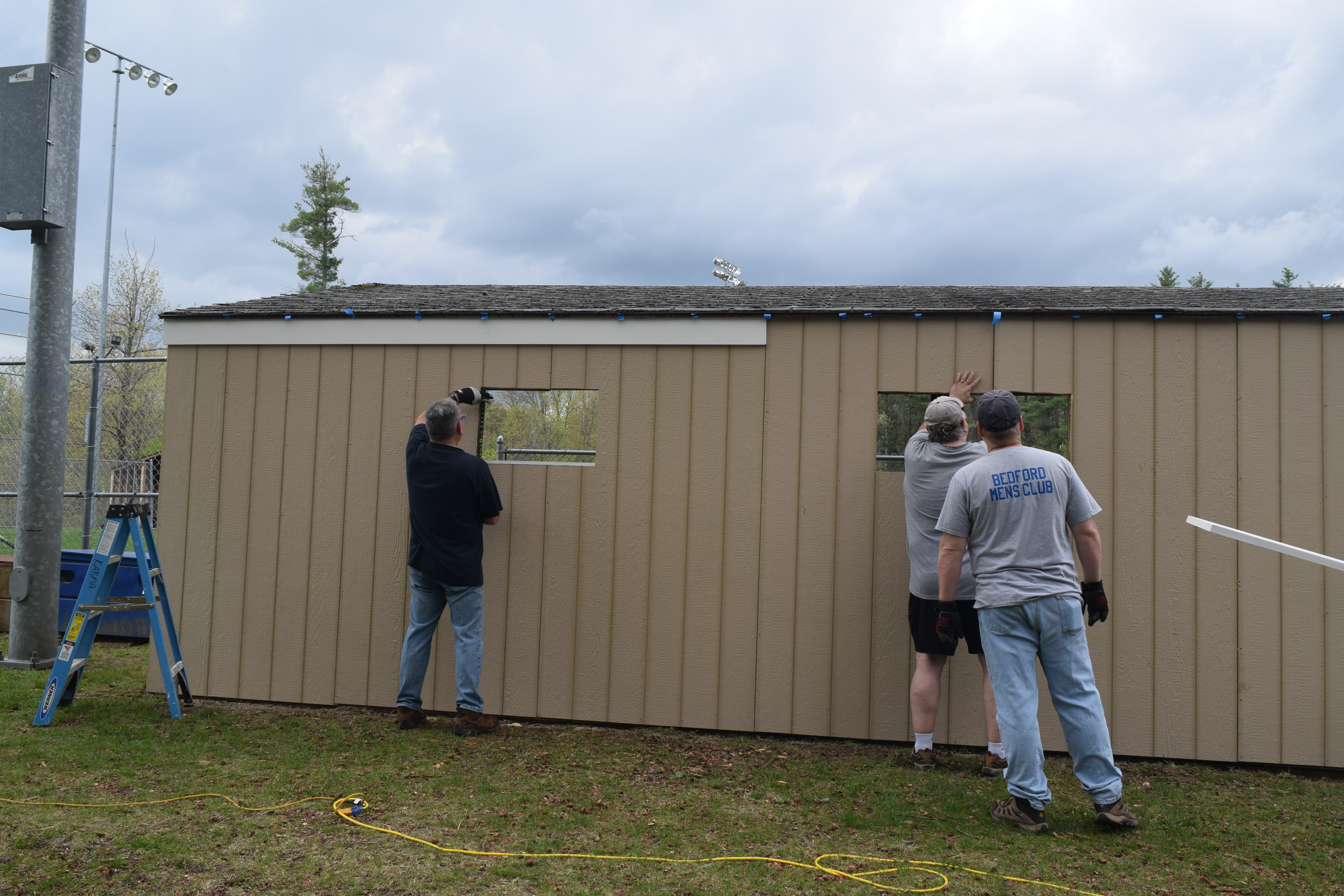 Hawkins Field Dugout Repair 20