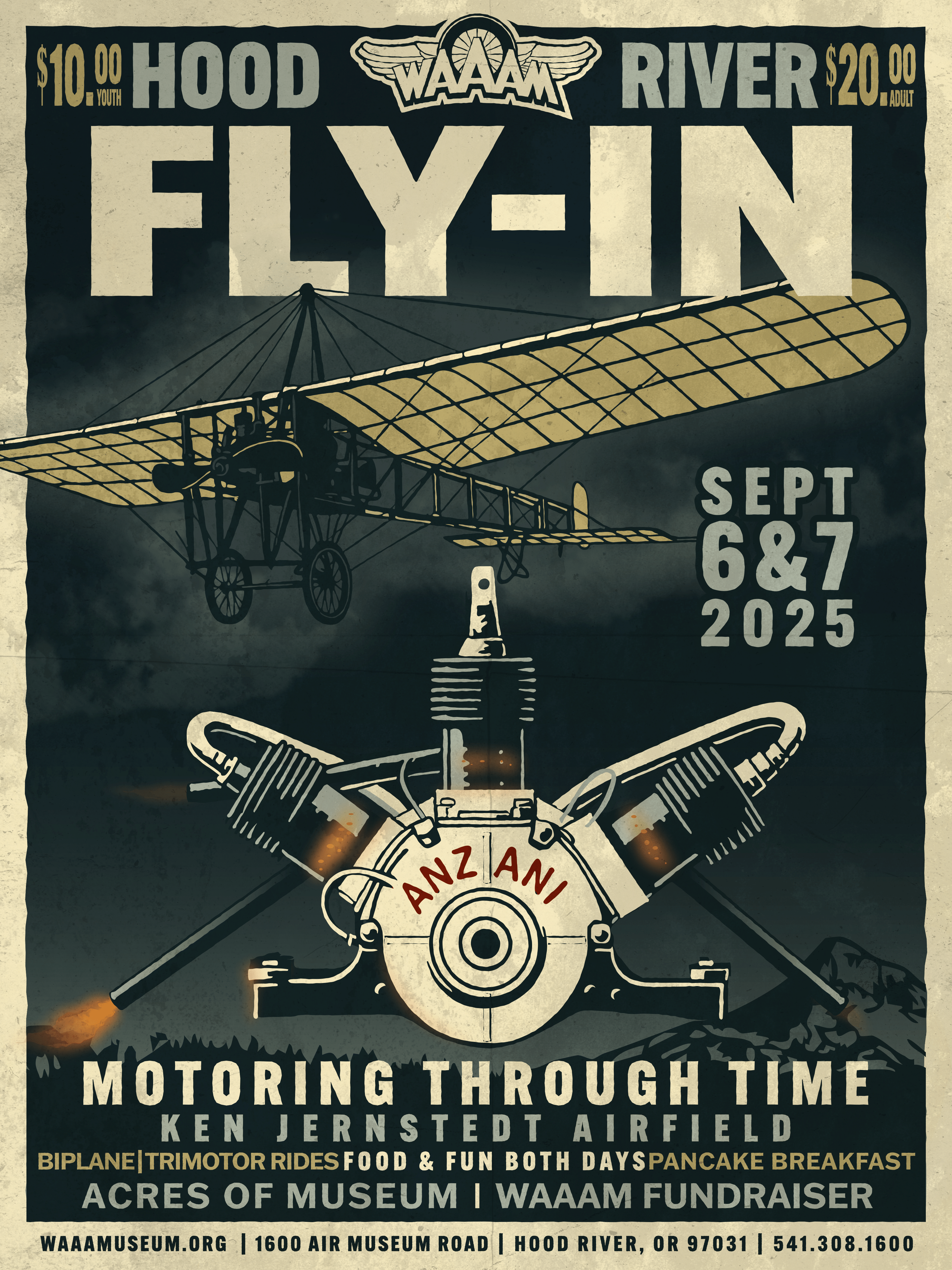 WAAM 2025 Hood River Fly In