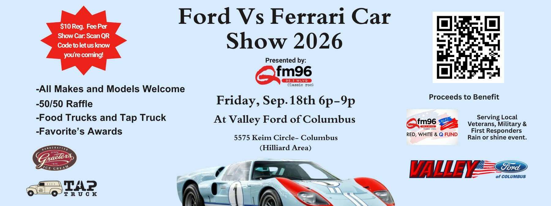 2026 Ford vs Ferrari Show