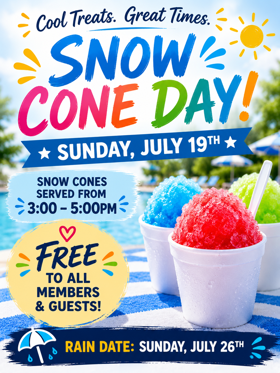 Snow Cone day 2026