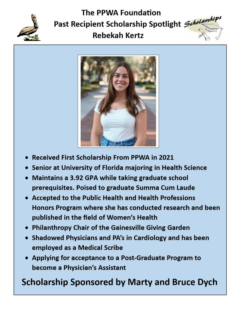 Scholarship Spotlight Rebekah Kertz 1