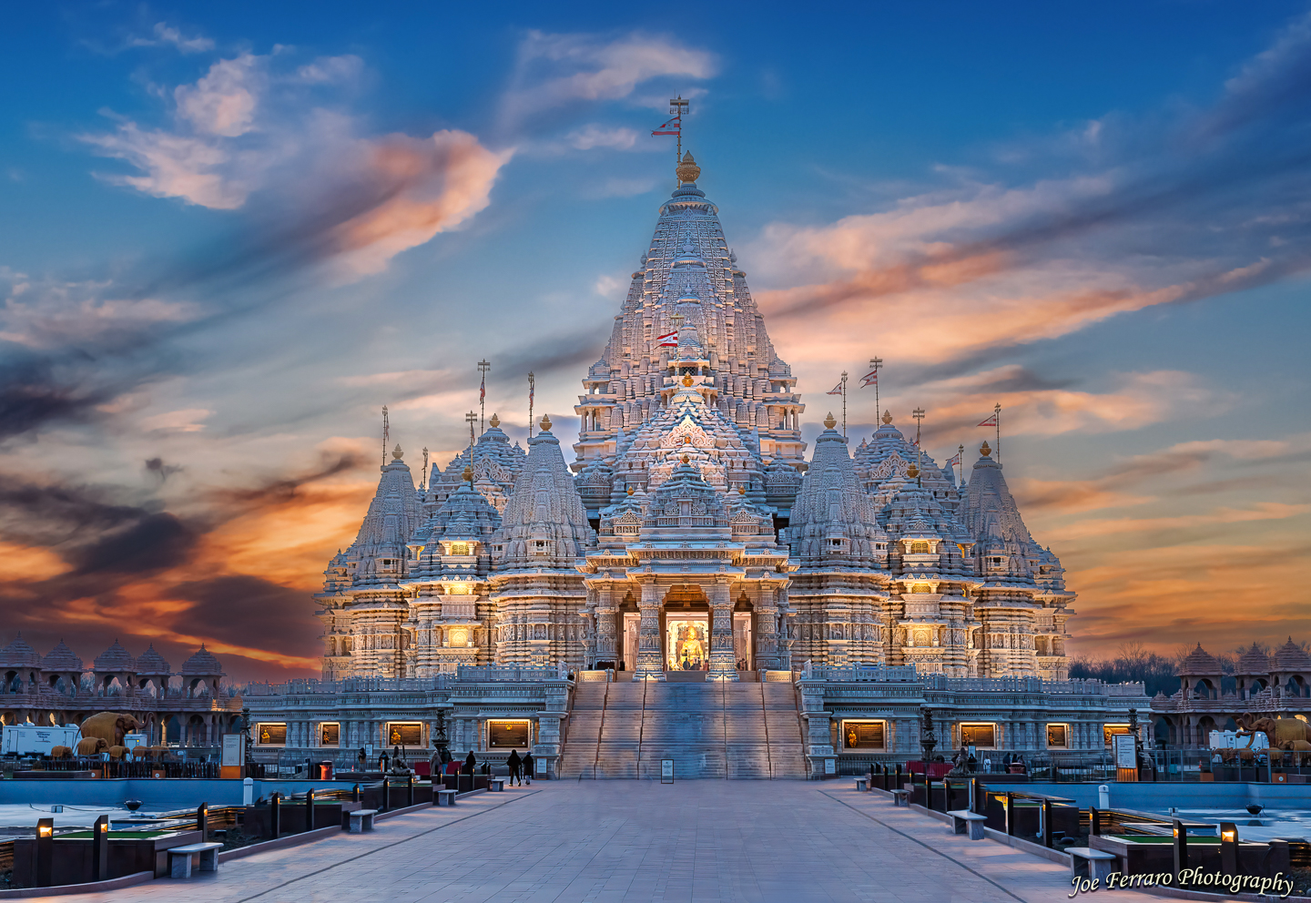 Temple at Night
