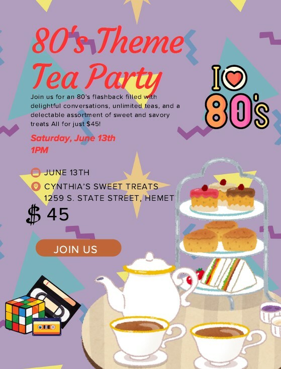 Tea Party June 13 2026