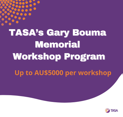 2027 Gary Bouma Workshop Funding tile