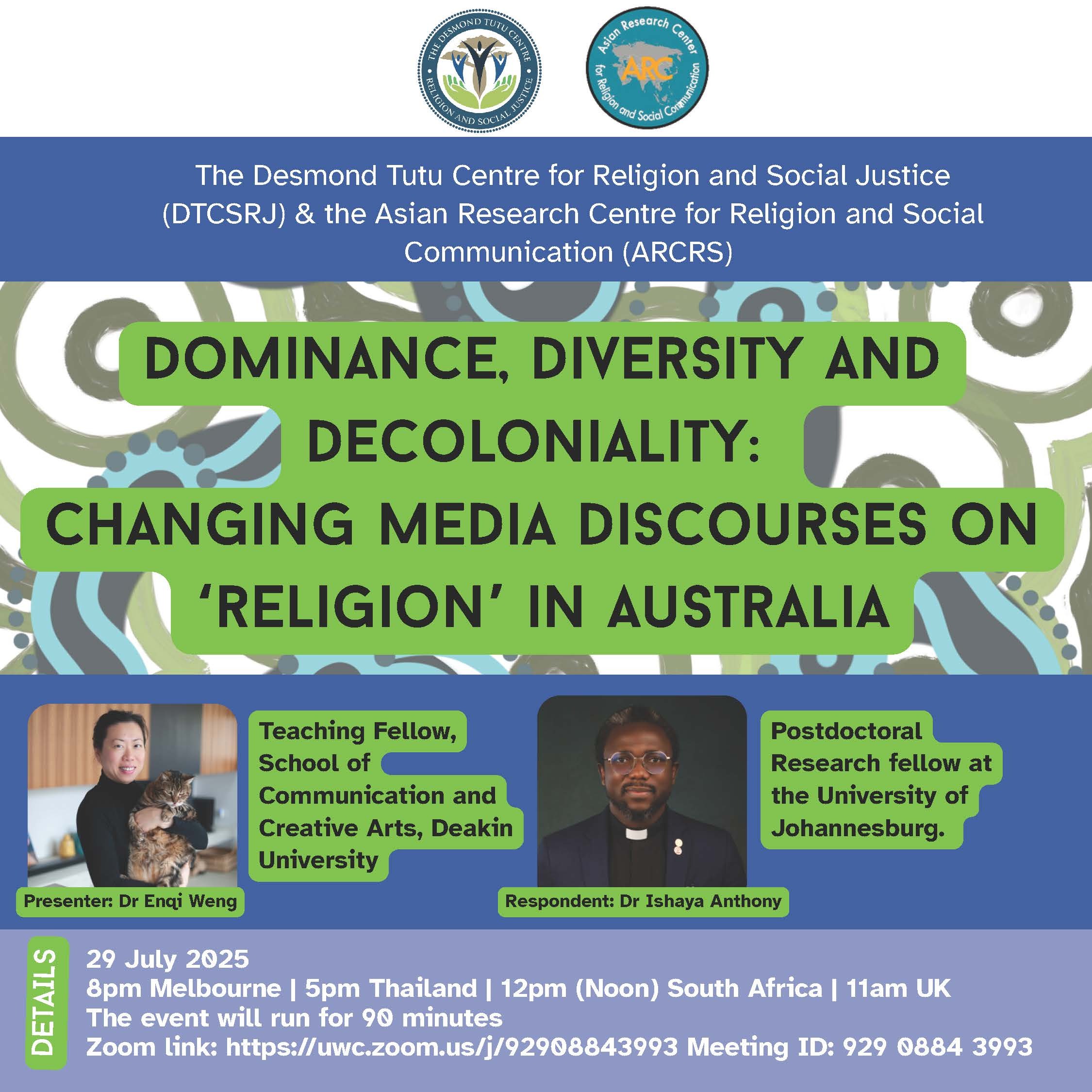  Joint Lecture Social Media Poster