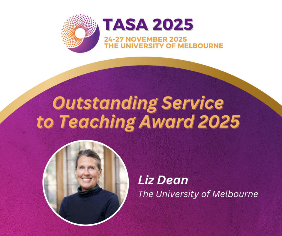 2025 Outstanding Service to TASA Award