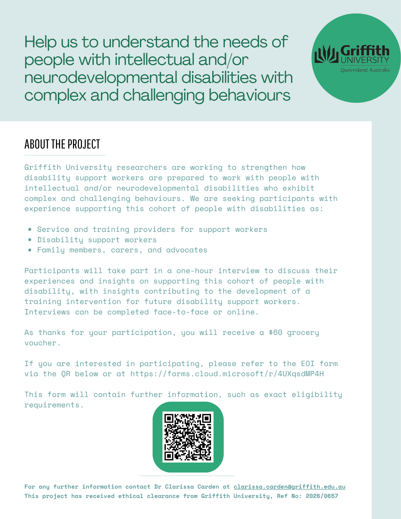 Enhance disability support workers