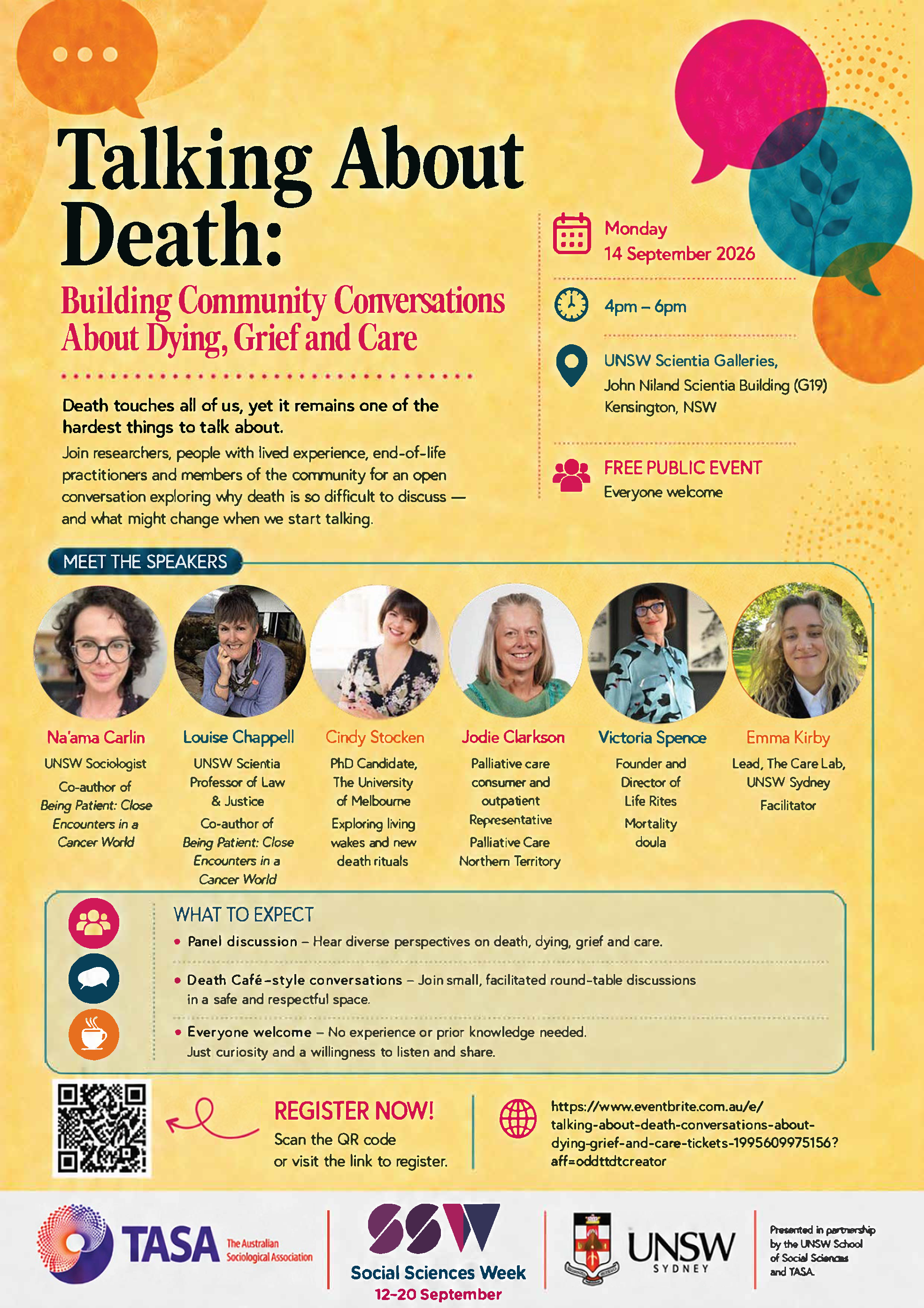 Talking about death