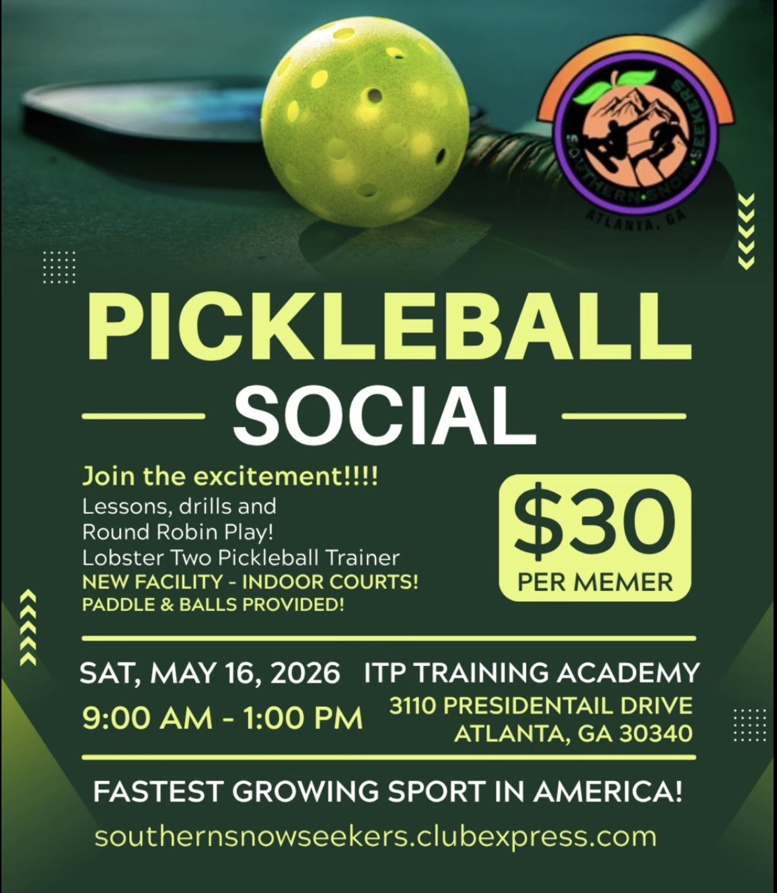 2026 Pickleball Social
