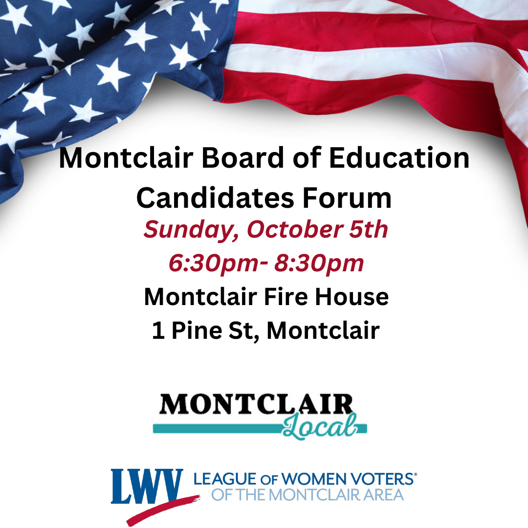 v2- 2025-Montclair BOE Candidates Forum