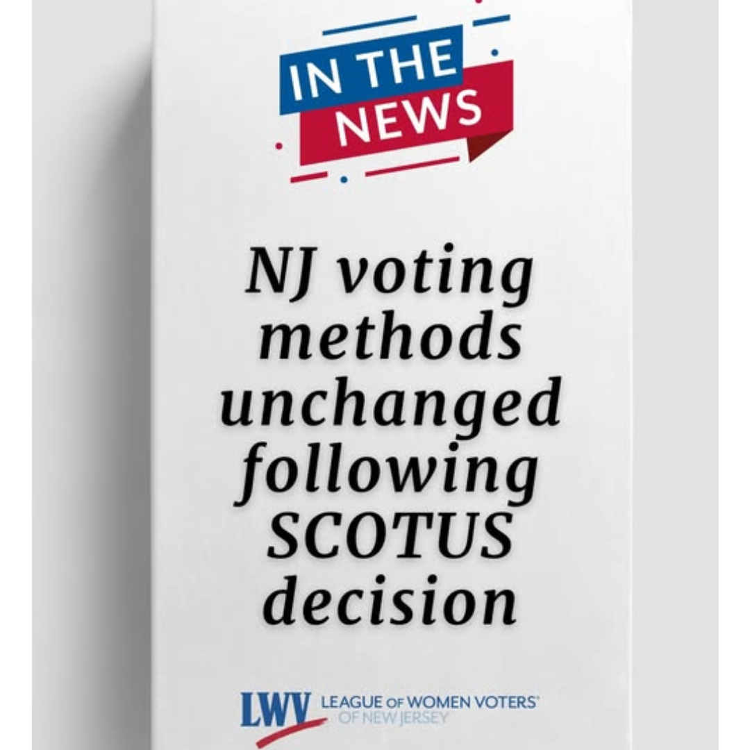 2026-NJ Voting Methods Unchanged