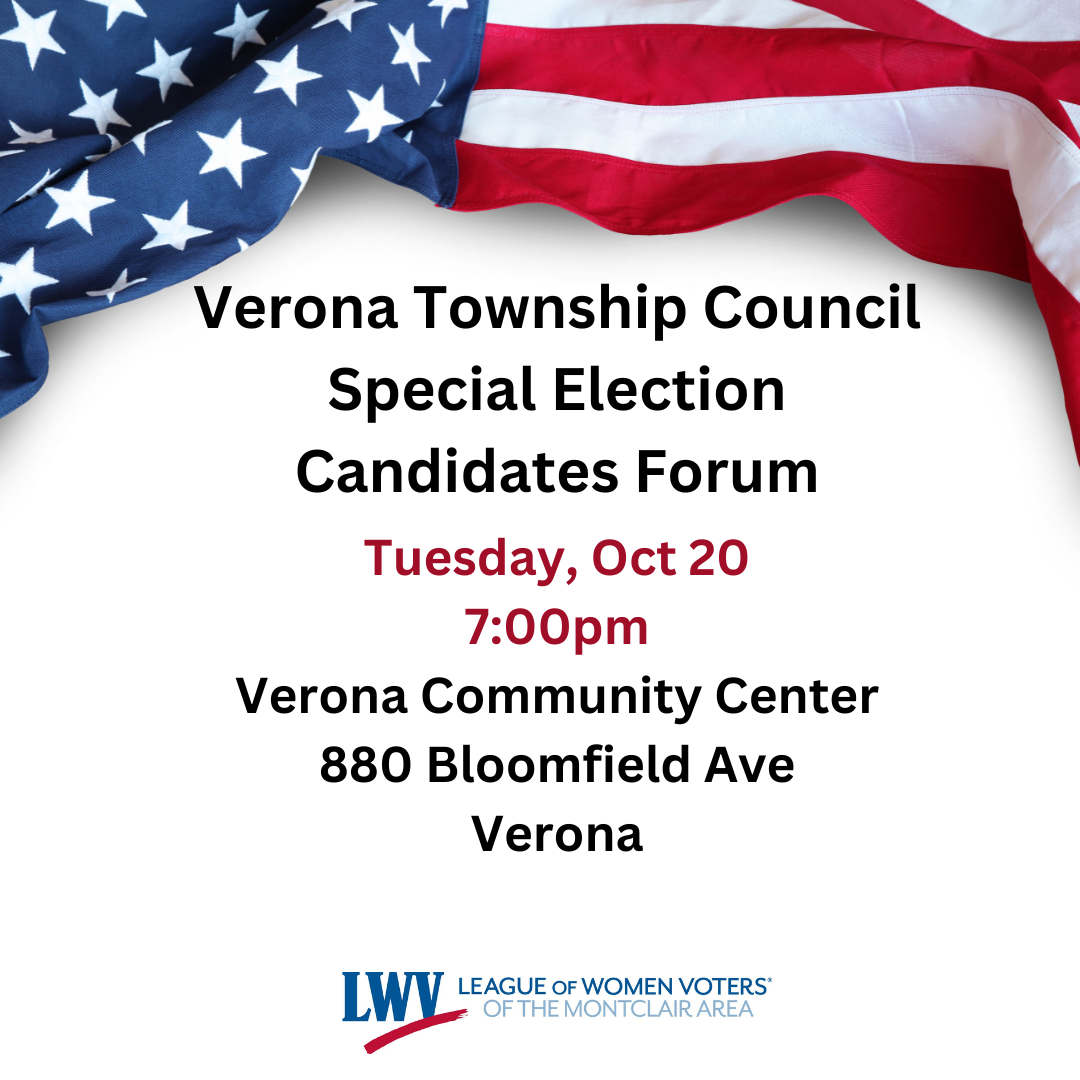 2026 Verona Township Council Special Election Candidates Forum