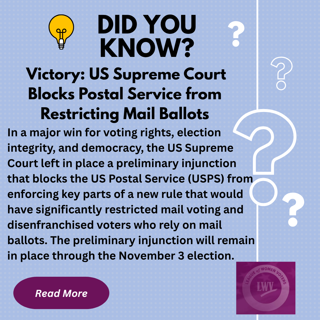 2026-Supreme Court blocks USPS