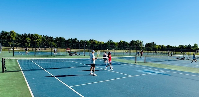 Labor Day Tennis at Hilliard Davidson High School - 1
