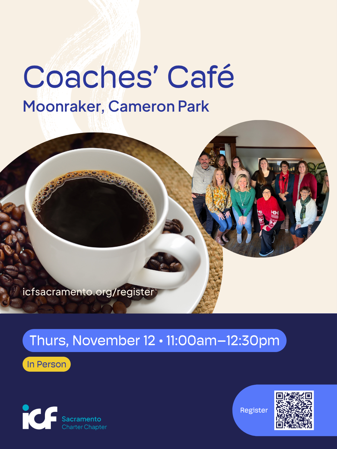 November 12, 2026 Coaches Cafe Cameron Park