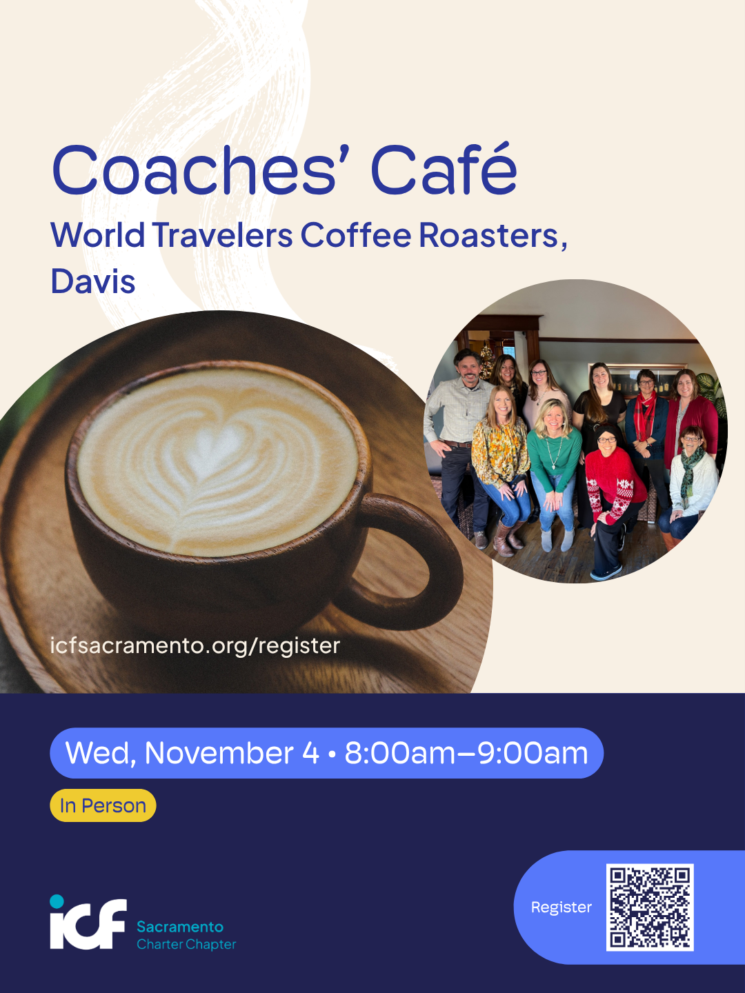 November 4, 2026 Coaches Cafe Davis