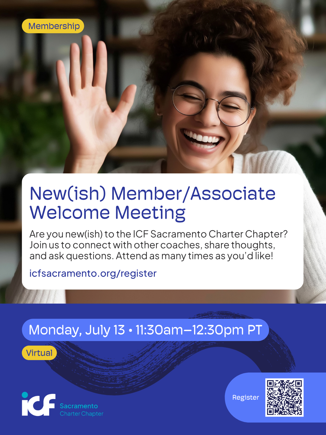 July 13 2026 Newish Member Welcome Meeting
