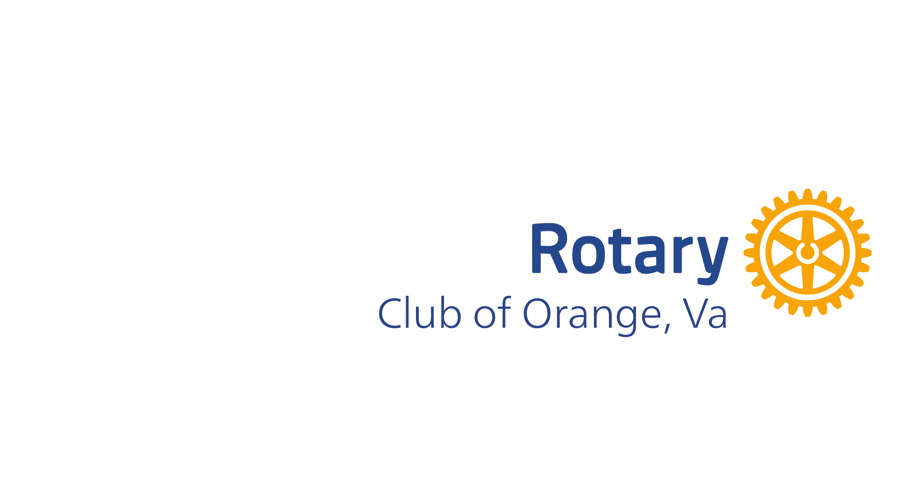 Rotary Club of Orange VA logo