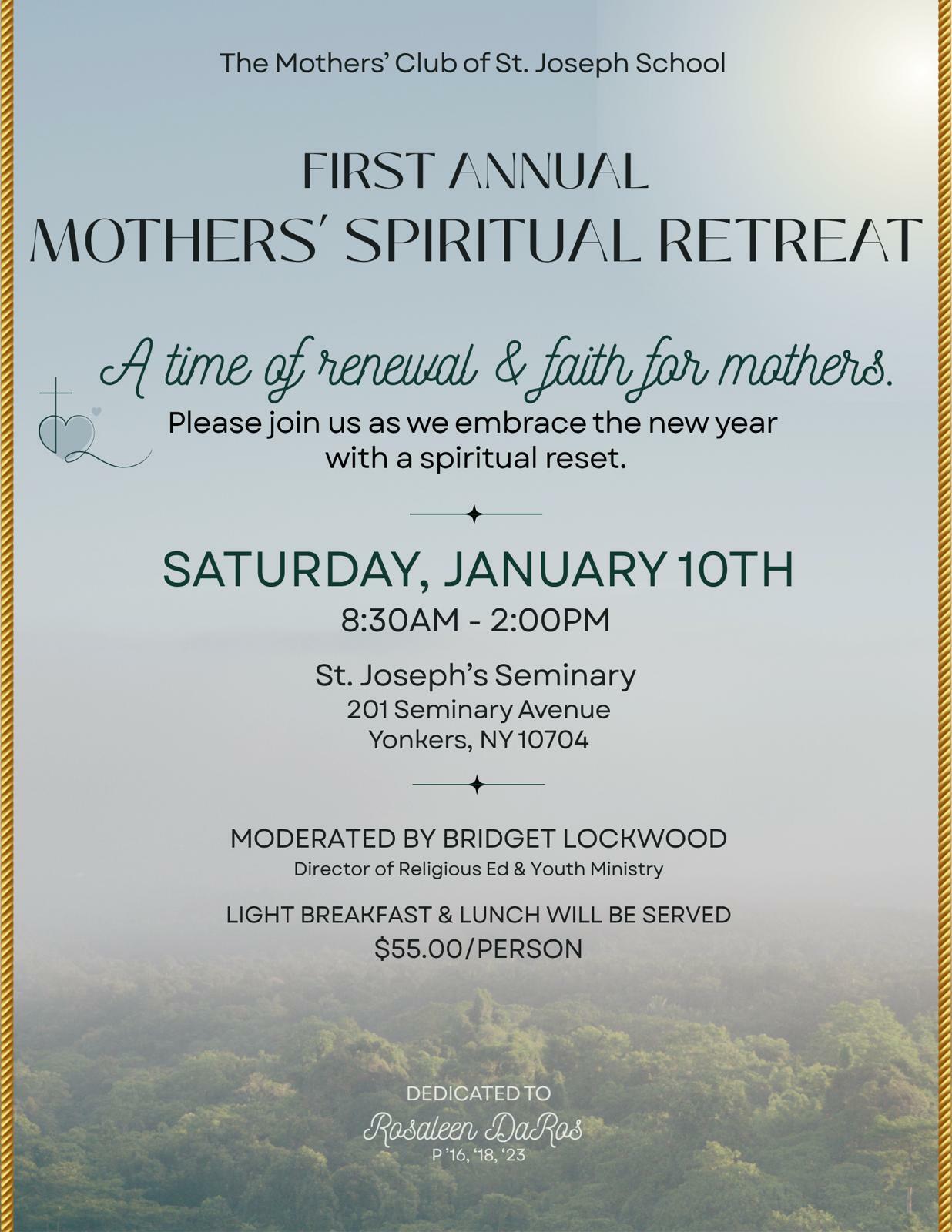 2026 Spiritual Retreat
