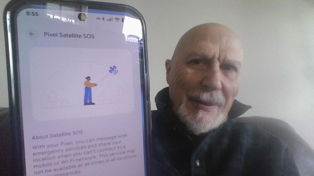 Bob's satellite phone