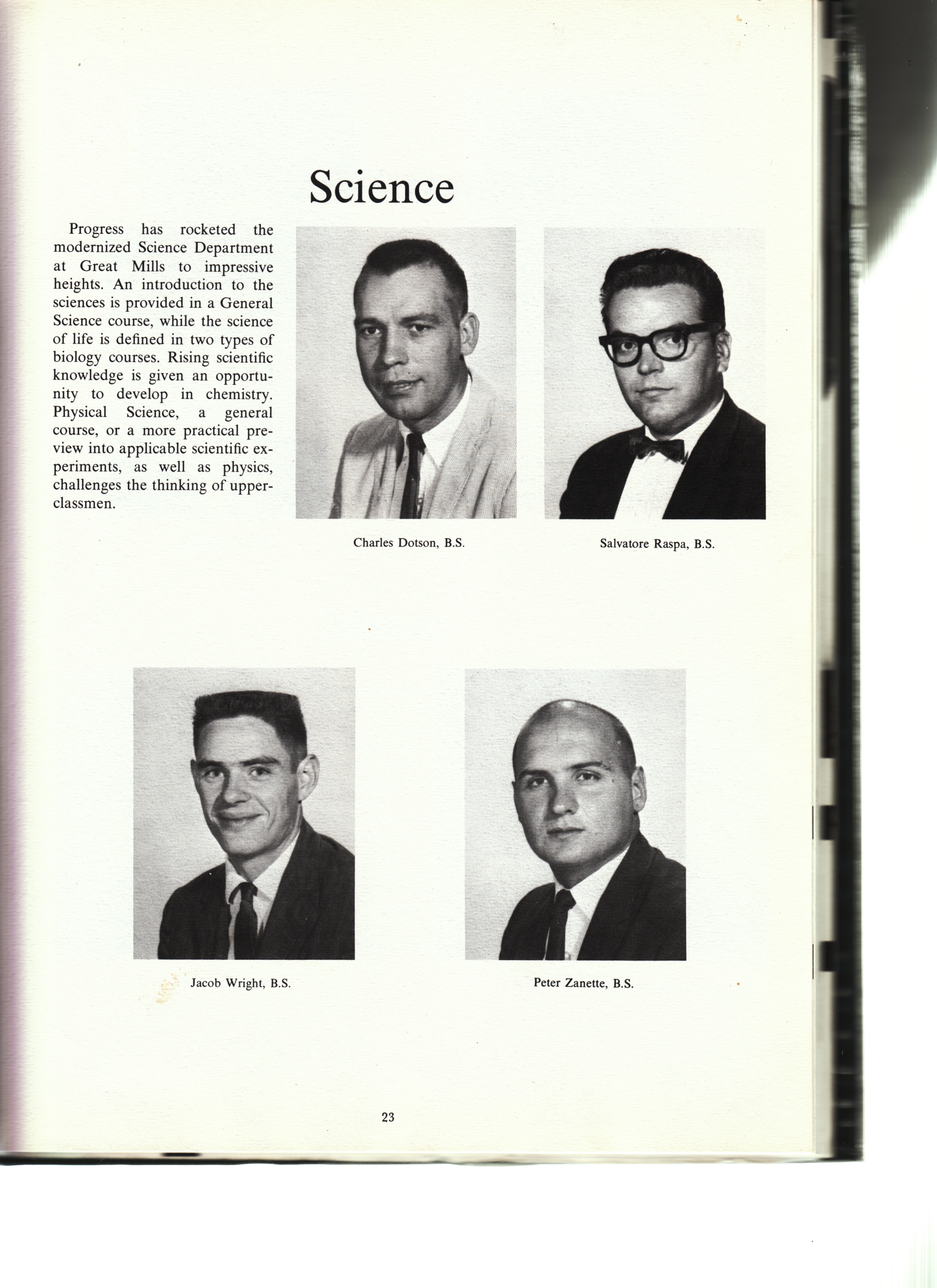 Salvatore Raspa Yearbook