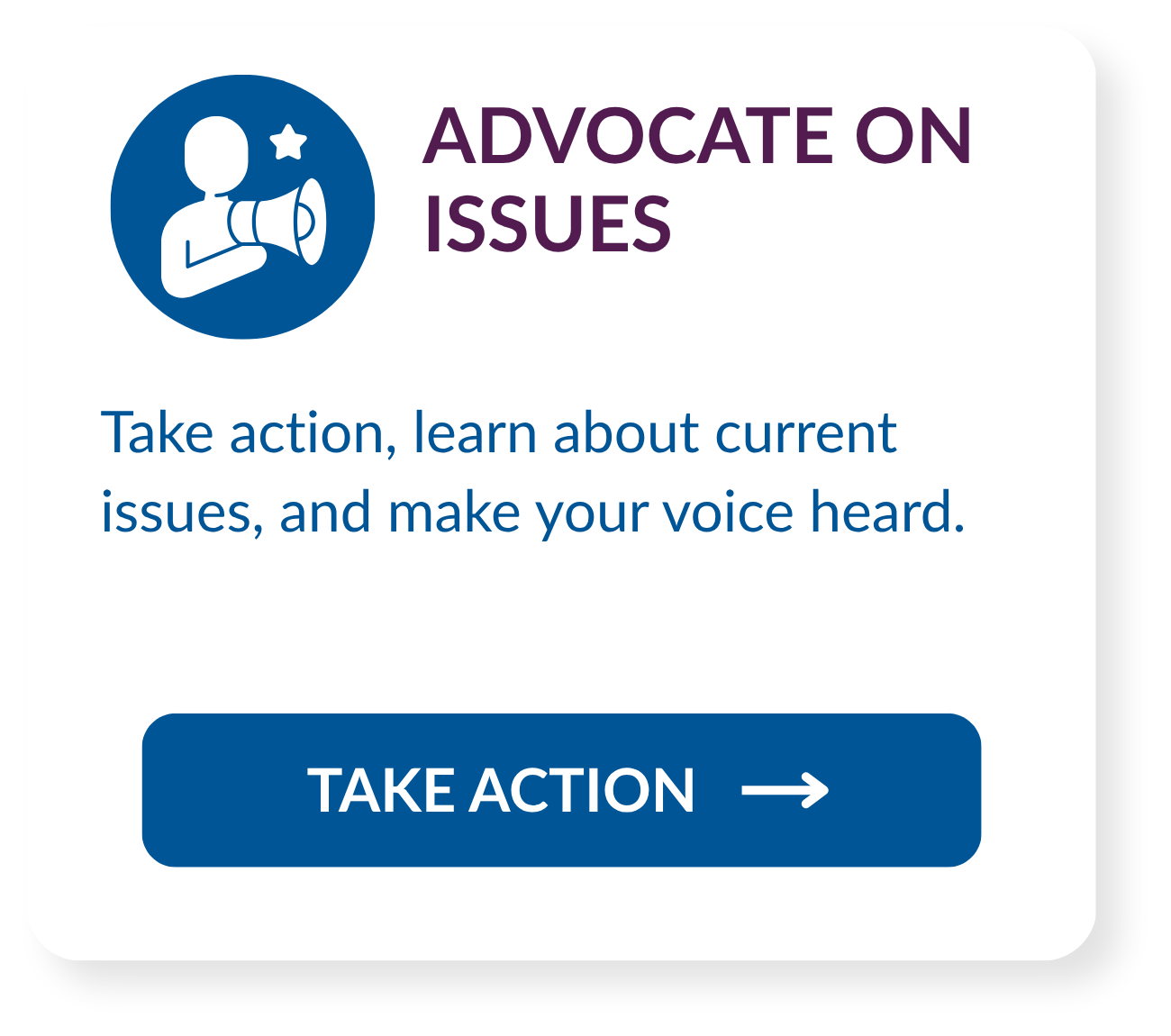 Advocate on issues transparent