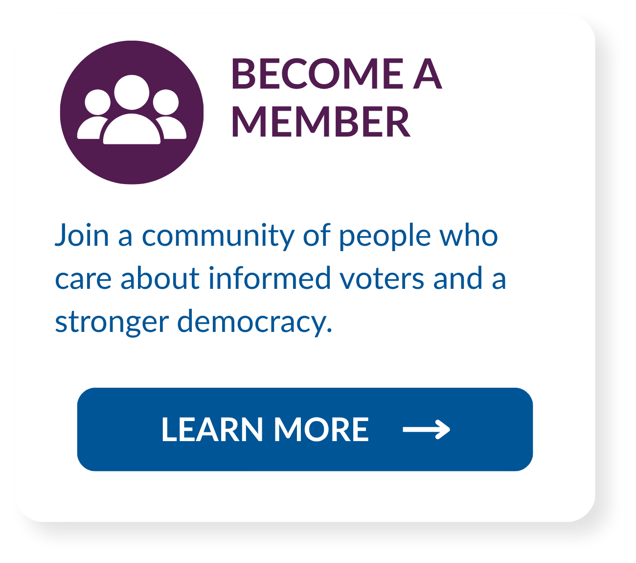 Become a member transparent